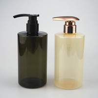 Flacon de lotion en plastique PET cylindrique de 500 ml