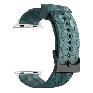 สายซิลิโคนลายฟุต<span class=keywords><strong>บอล</strong></span>สำหรับ Apple Watch สายรัดข้อมือซิลิโคน สายนาฬิกาสมาร์ทวอทช์ - Product Image 3