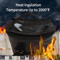 Sac de stockage de batterie antidéflagrant ignifuge charge sûre étui de transport de batterie Lipo sac ignifuge