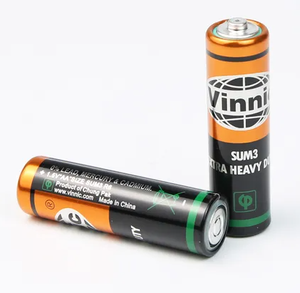 Batería <span class=keywords><strong>Vinnic</strong></span> R6P 1.5V Um3 Tamaño <span class=keywords><strong>AA</strong></span>, Batería <span class=keywords><strong>Vinnic</strong></span> Extra Resistente de Carbono Zinc <span class=keywords><strong>AA</strong></span> para Juguetes, Control Remoto, Reloj - Product Image 1