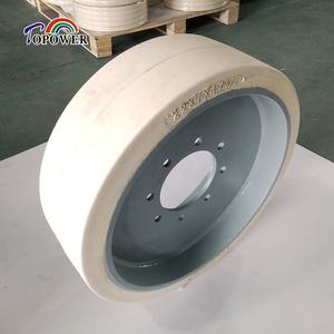 Pneus de borracha sólida 22x7x17 3/4 para Genie plataforma aérea elevadores de tesoura 94908 94909 36553 56454 Z30 Z34 - Product Image 3