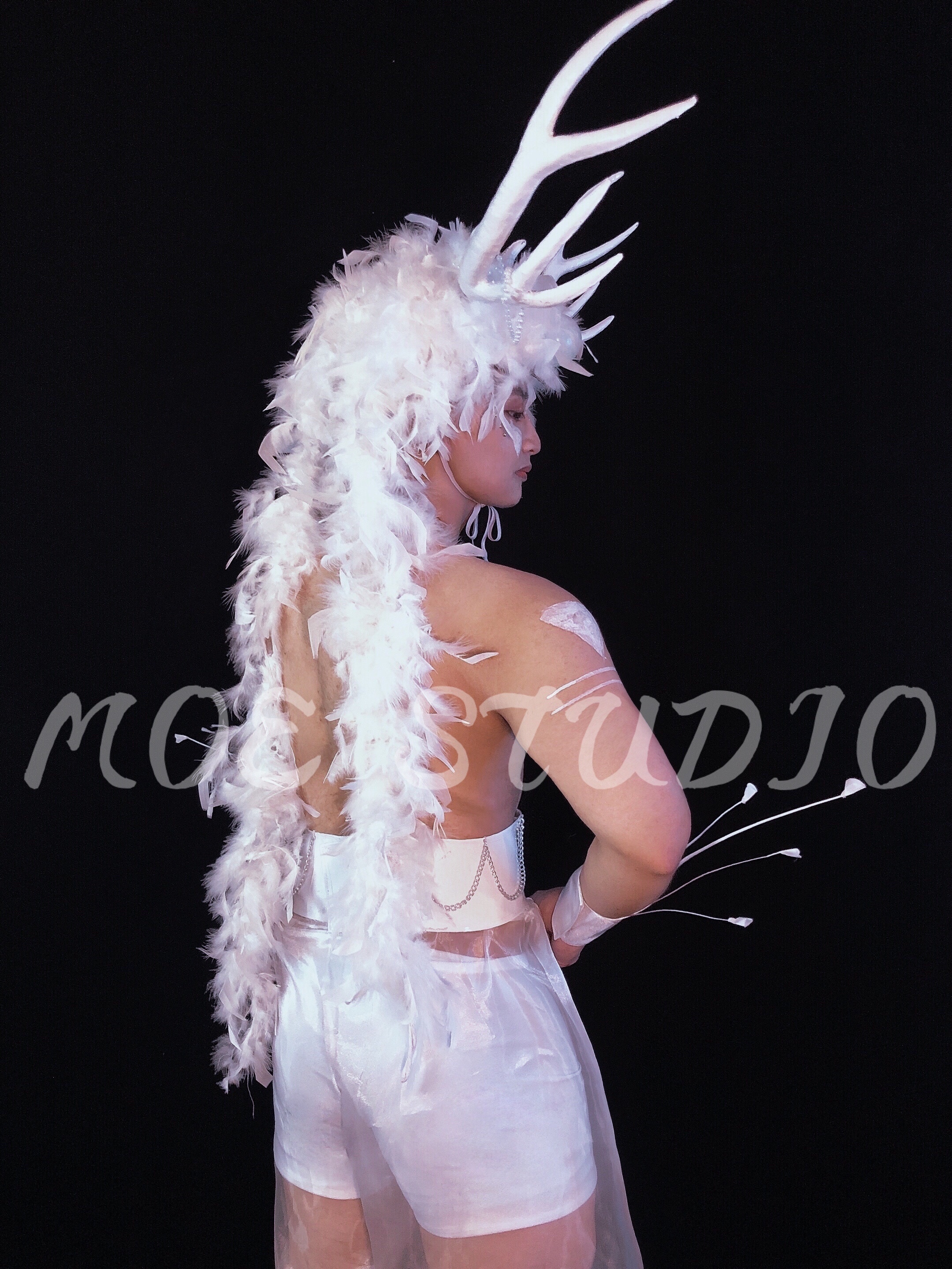 Déguisement Amusant De Cerf Pour Homme - Tenue Pom-Pom Girl Fantaisie