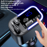 Chargeur de voiture rétractable 5-en-1 180W avec lumière d'ambiance, haut-parleur d'appel et flexibilité à 180 degrés, compatible avec plusieurs appareils