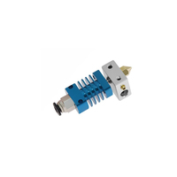 Bagian Printer 3D Logam Penuh J-head Hotend MK8 Kit Extruder untuk CR-10 CR-10S 3D V6 Bowden Extruder 1.75/0.4MM Nozzle