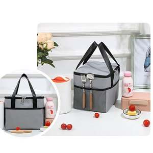 Sac de conservation portable du fabricant, sac à main Oxford, sac à bandoulière, boîte à lunch bento, sac de pique-nique en plein air - Product Image 6
