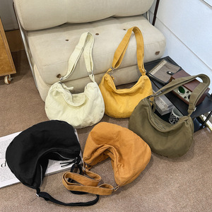 Sac bandoulière unisexe grande capacité personnalisable avec LOGO, nouvelle tendance 2026, sacs à bandoulière décontractés en toile pour le sport - Product Image 1