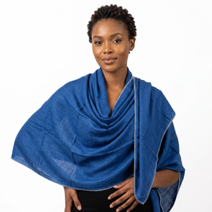 Pañuelo Hijab Liso para Mujer al por Mayor con Borde de Costura Dorada, 20 Colores, 115x200cm, Transpirable, Uso Diario, OEM ODM Personalizado - Product Image 1