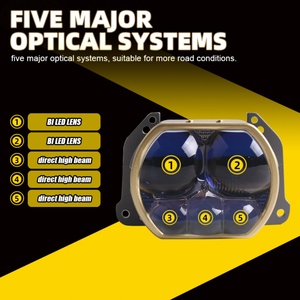 High Quality 3 Inch L500S Super Bright <b>Led</b> <b>Projector</b> Lens Headlights Retrofit <b>Led</b> Lens Car Lamp 6000K - Product Image 2