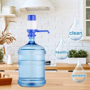 Mini Dispenser per bottiglie grandi con pressa a mano in plastica portatile 19 litri 20L litro 5 galloni pompa manuale per bottiglia d'<span class=keywords><strong>acqua</strong></span> 5.01 retviews1 - Product Image 2