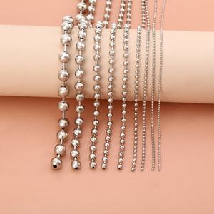 Customize <b>Ball</b> Beads <b>Chain</b> Stainless Steel Jewelry <b>Necklace</b> Choker <b>Chain</b> <b>Necklaces</b> for Men Jewelry Gift - Product Image 4