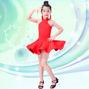 Pink/Purple/Blue Gauzy <strong>Ballroom</strong> <strong>Dresses</strong> Latin Baby Garden <strong>Dance</strong> Costume for Women Children's Stage Performance Wear - Product Image 3