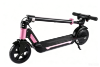 Trottinette électrique pliable rose étanche à LED, 180W, portable, pour enfants et adultes – Meilleure vente