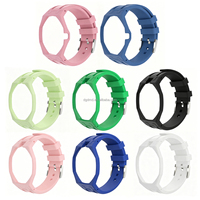 Nouveauté en stock : Boîtier de montre de luxe en biocéramique avec bracelet en caoutchouc compatible avec S-watch X pour montre de poche