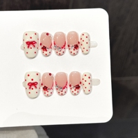 Colección Diseño 1701-1800, Uñas Postizas Hechas a Mano, Personalizadas, Forma Almendrada, Ovalada, Ataúd, Redonda, Uñas de Presión, Uñas Artificiales de Alta Calidad
