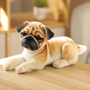 32cm bouledogue Husky Shar Pei Akita Beagles Styles Kawaii vraie vie <span class=keywords><strong>peluche</strong></span> chien en <span class=keywords><strong>peluche</strong></span> jouet pour la décoration de la maison - Product Image 6