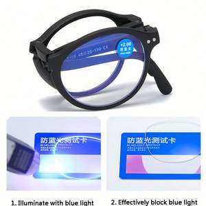 Gafas de Lectura Plegables con Bloqueo de Luz Azul para Hombre y Mujer, Personalizadas al por Mayor, para Presbicia, de +1.0 a +4.0 - Product Image 6