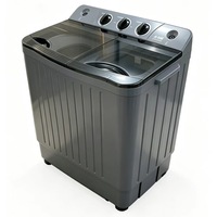 Washer and Spinner Two Function Laundry Machine Semi Automatic 8kg 15kg for Small Commercial Laundry Service