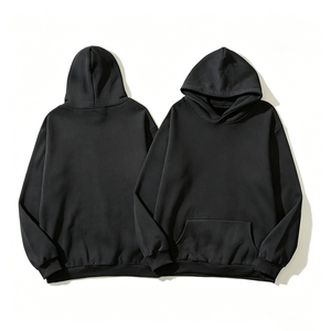 เสื้อฮู้ดโอเวอร์ไซส์สำหรับผู้ชาย สไตล์วินเทจเทรนดี้ ลุคย้อนยุค ทำสีแบบแอซิดวอช พิมพ์ลายผ้าฝ้าย สไตล์สตรีทแฟชั่น - Product Image 5