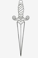 Pendentif poignard en acier inoxydable, mini épée, collier, breloque pour hommes et femmes, amulette gothique, bijoux de mode, cadeau