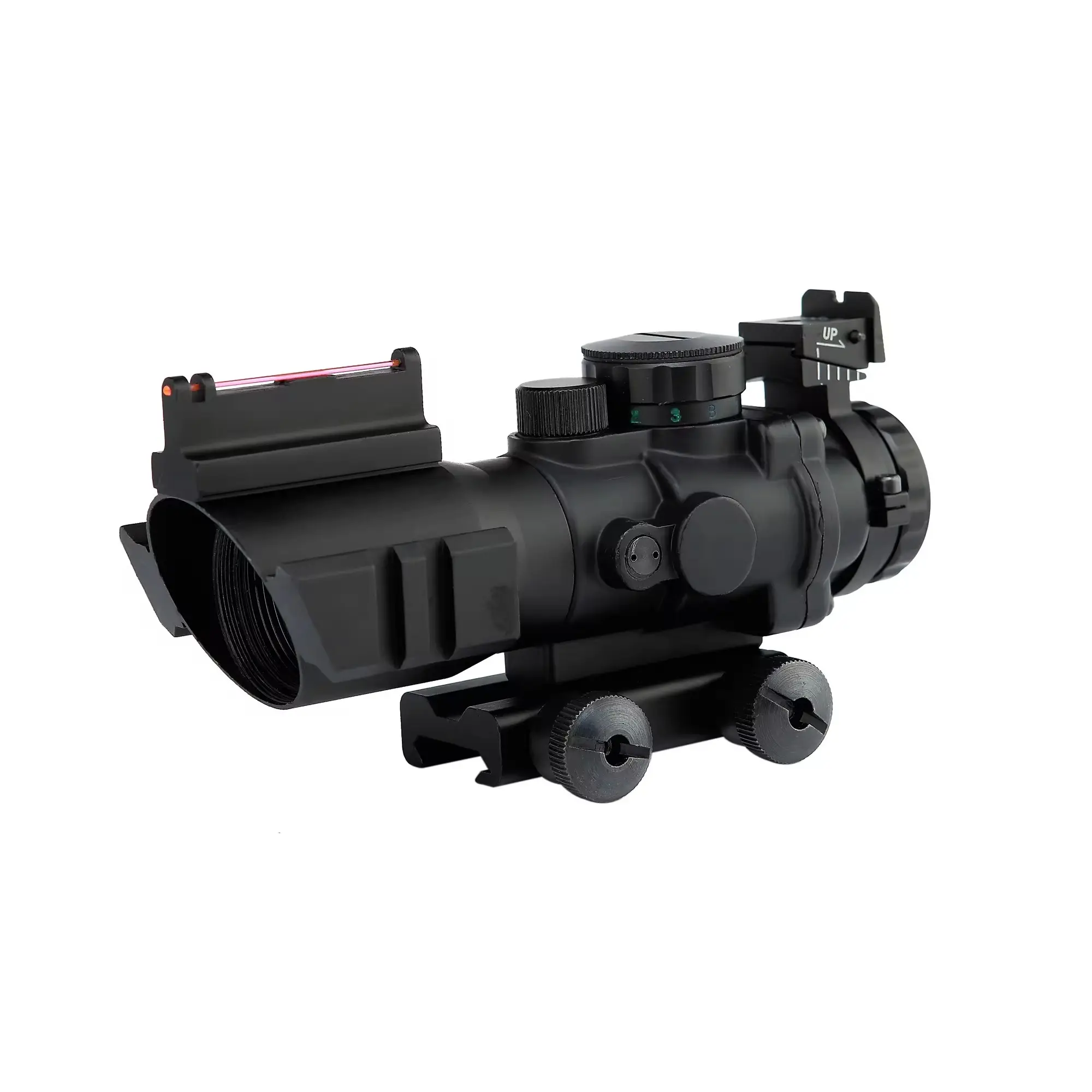 Hunting Prism Sight 4X32 Scope Red/Green/Blue Reticle Optical Sight