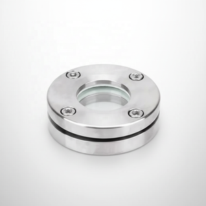 304/316L 스테인리스 스틸 광택 플랜지 사이트 글라스 웨이퍼 타입 및 용접 플랫 - Product Image 2