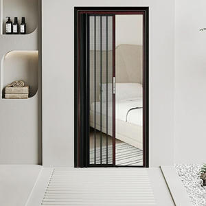 Puerta Mosquitera Invisible Deslizante y Plegable de <span class=keywords><strong>Malla</strong></span> Metálica Jianggan - Product Image 5