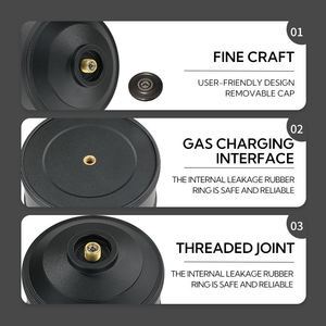 Bouteille de <span class=keywords><strong>gaz</strong></span> portable d'extérieur rechargeable vide de 55g, standard <span class=keywords><strong>pour</strong></span> réchaud de <span class=keywords><strong>camping</strong></span> et randonnée - Product Image 2
