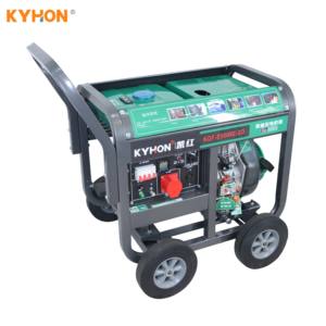 <span class=keywords><strong>Groupe</strong></span> électrogène diesel refroidi par air, à châssis ouvert, portable, haute performance, 50 Hz, avec ATS et télécommande - Product Image 4