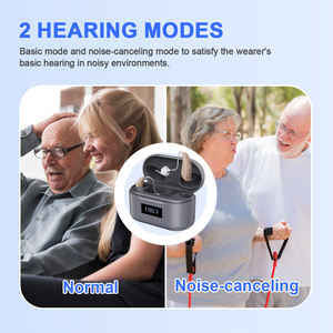 Jinghao เครื่องขยายเสียงแบบพกพาเครื่องช่วยฟังดิจิตอลแบบชาร์จไฟได้พร้อมกล่องชาร์จ - Product Image 4