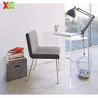 Panneau en plexiglas acrylique transparent brillant, idéal pour la fabrication de dessus de coiffeuse, matériau brut PMMA facile à nettoyer, découpé sur mesure pour la maquillage et la décoration de chambre