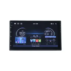 Android Horizontal Universal Touch Screen car radio video multimedia DVD Player GPS Navigation for Host 8227