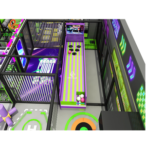 Sân chơi trong nhà mềm thương mại với trung tâm thiết bị trượt cho trẻ em thiết bị <span class=keywords><strong>c</strong></span>ông viên giải trí - Product Image 6