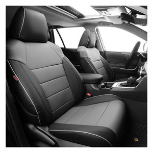 Ensemble complet de housses de siège de voiture personnalisées de luxe pour RAV4 2001-2025 <span class=keywords><strong>LE</strong></span> XLE Limited Platinum, housse de siège en cuir <span class=keywords><strong>BZ4X</strong></span> 2021-2025 - Product Image 1