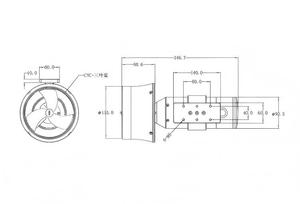 มอเตอร์ขับเคลื่อนใต้น้ำแบบไร้แปรงถ่าน 60 กก. รุ่น TD50E พร้อม ESC ในตัว กำลัง 4000 วัตต์ สำหรับเรือ USV AUV หุ่นยนต์สำรวจ และเรือสำรวจ - Product Image 5