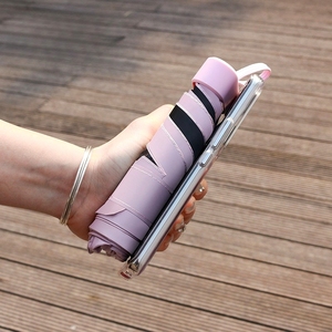 Rain Anti-uv Capsul Pocket Hike Portable Mini 6k Folding <strong>Foldable</strong> <strong>Umbrella</strong> Sunny Custom Travel Outdoor Girl Color Box Gift Women - Product Image 5