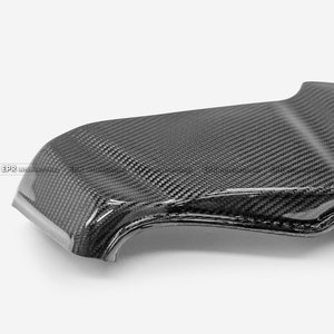 Conduits d'air en carbone sec/carbone de qualité supérieure, compatibles OEM NIS R-Tune pour Nissan R34 GTR BNR34 Street JDM Legend GT-R, pièces de moteur extérieures. - Product Image 6