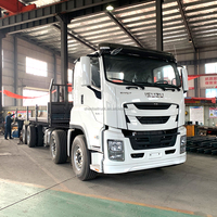 Camion grue ISUZU GIGA 16 tonnes avec système hydraulique Palfinger, pompe de boîte de vitesses incluse, moment de charge élevé, hauteur de levage 21,5 m