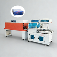 Machine de Tunnel de Rétraction à Haute Vitesse TX450 650 pour Emballage Alimentaire et Boissons, Pompe Automatique de Rétraction et d'Emballage de Films POF/PVC/PE