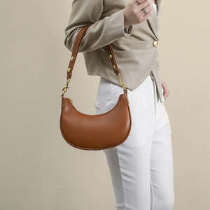 Customized <b>handbag</b> fashion design wallet women's shoulder bag PU leather women's armpit bag - Product Image 3