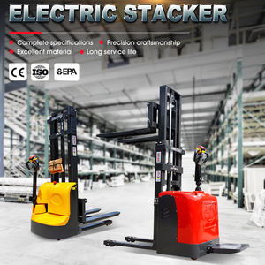 Apiladores semieléctricos de elevación Apilador de palés Tipo de caminar Carretilla elevadora apilable eléctrica - Product Image 4