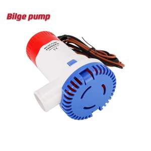 ปั๊มน้ำไฟฟ้ากระแสตรงแบบดูดน้ำเองได้ ขนาด 1500 แกลลอนต่อชั่วโมง ผลิตตามสั่ง ประหยัดพลังงาน ประสิทธิภาพสูง ทำจากพลาสติก สำหรับเรือ พร้อมสวิตช์ควบคุม - Product Image 2