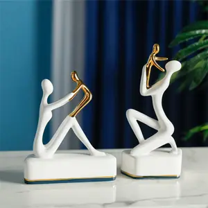 Warm human shape thanksgiving modern decoration minimalist accessories nordic home decor