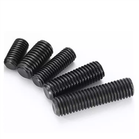 Vis sans tête à six pans creux à pointe plate en acier allié de qualité 12.9, oxyde noir, DIN 913, M1.6 M2 M3 M4 M5 M6 M8 M10 – Vente chaude