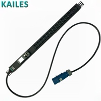 KAILES (KLS) Série K44I Utilisation industrielle Monophasé 32A 200-240VAC PDU surveillé 12C13+2C19 Prise + commutation à chaud Surveillance IP