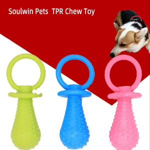 Juguetes <span class=keywords><strong>para</strong></span> <span class=keywords><strong>Perros</strong></span> al por Mayor: Mordedor Interactivo de TPR Resistente a Mordeduras con Diseño de Pezón, Impermeable, <span class=keywords><strong>para</strong></span> Entrenamiento, Limpieza y Antiaburrimiento - Product Image 6