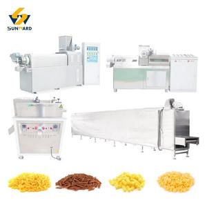 Stainless Steel Risoni Pasta Manufacturing Line Single-screw Extrusion System for Rice <b>Grain</b> Shaped Pasta Equipment - Product Image 1