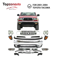 Topzonauto - Nuevo Kit de Rejilla para Parachoques Delantero de Plástico 52101AD030 52119AD010 para 2001-2004 para 4WD