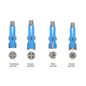 Api Standard di Dowhole Strumento a Fondo Piatto Spazzatura Mulino per Giacimento di Petrolio - Product Image 4