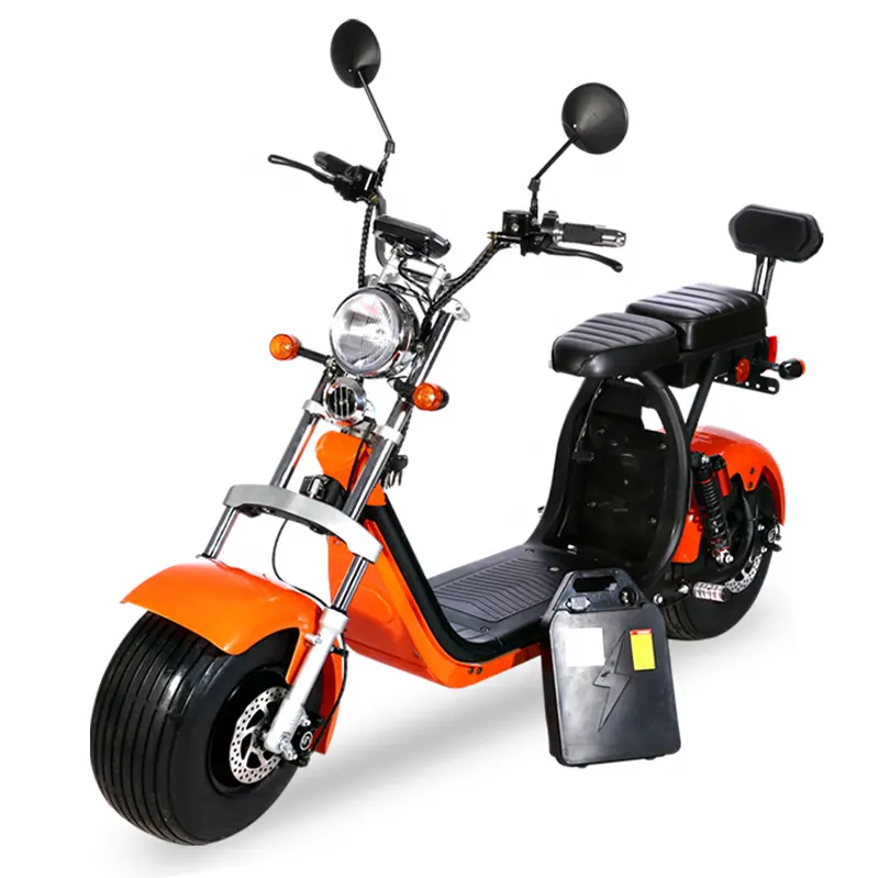 Design alla moda citycoco 2000w scooter elettrico motore 2 ruote citycooc elettrico con EEC per adulti