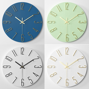 <span class=keywords><strong>Reloj</strong></span> de Pared para Sala de Estar, <span class=keywords><strong>Reloj</strong></span> Colgante Moderno, de Lujo Ligero, Simple, Creativo, Ultra Silencioso y Minimalista - Product Image 3